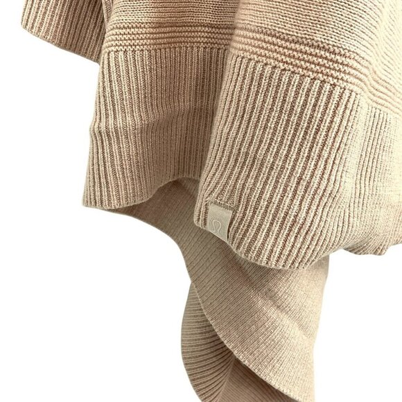 Lululemon Cashlu Knit Wrap Pink Bliss Size XS / S Open Front Long Sleeve Cardi - Picture 5 of 7